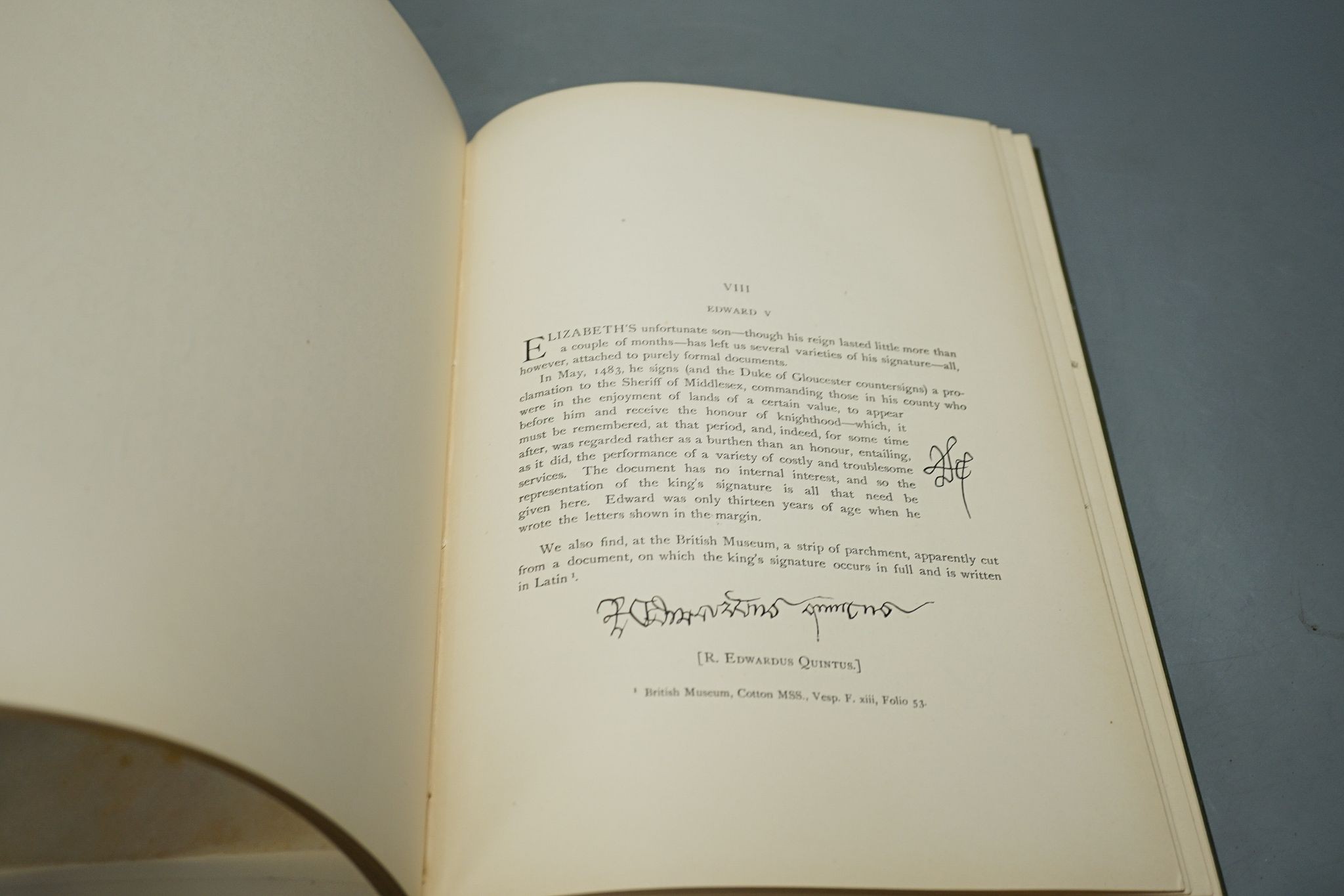 Hardy, W.J. - Handwriting of Kings and Queens, London 1893